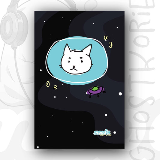 xGhostkorie Collection [Space Cat] Notebook